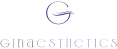 Logo of Ginaesthetaics, a professional beauty and aesthetics clinic specializing in cosmetic treatments.